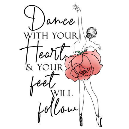 Dance 100% Cotton Fabric Panel Block A171