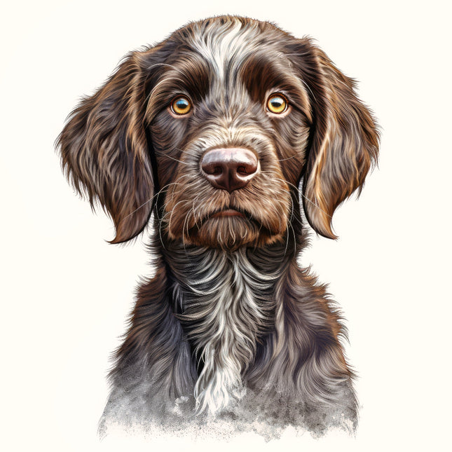 hunting dog fabric panel