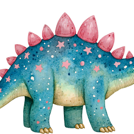 Dinosaur 100% Cotton Fabric Panel Block AA136