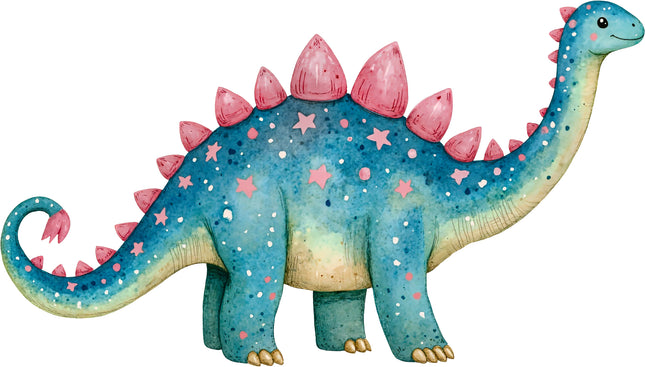 Dinosaur 100% Cotton Fabric Panel Block AA136