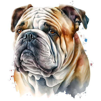 bulldog fabric panel