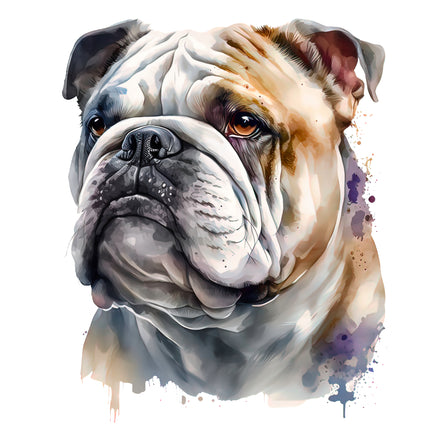 Bulldog 100% Cotton Fabric Panel Block AA1366