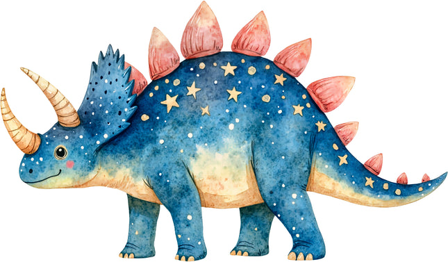 Dinosaur 100% Cotton Fabric Panel Block AA149