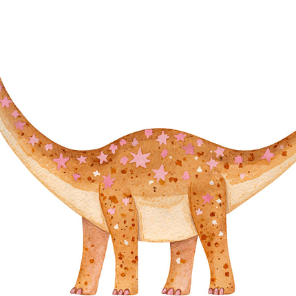 Dinosaur 100% Cotton Fabric Panel Block AA155