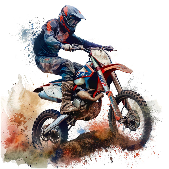 dirt bike fabric panel