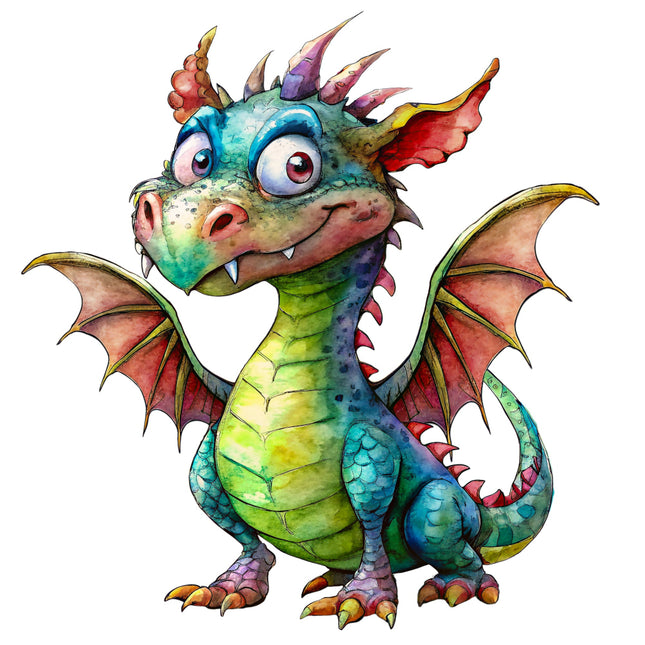 DRAGON FABRIC PANEL