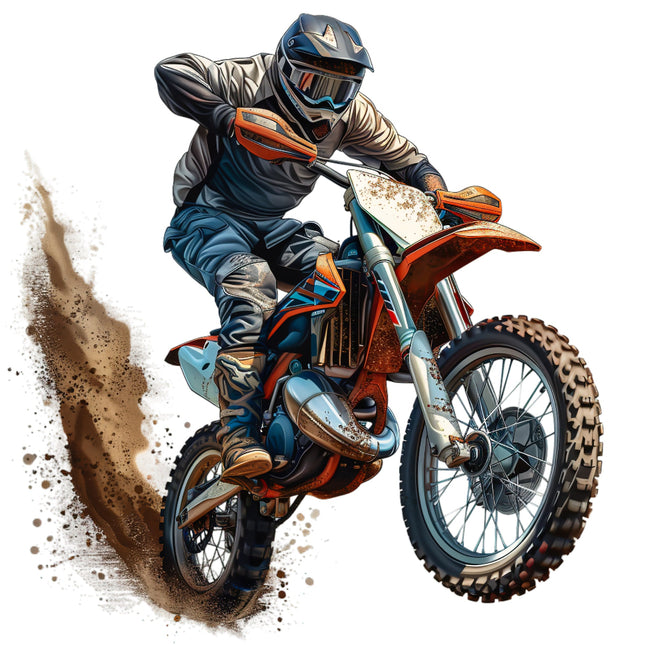 dirt bike fabric panel