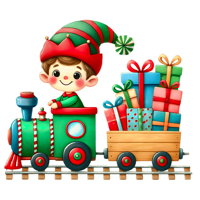 Cartoon elf fabric panel