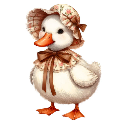 Goose 100% Cotton Fabric Panel Block AA611