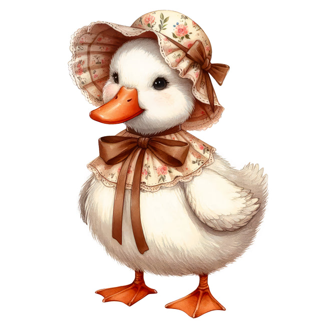 Goose 100% Cotton Fabric Panel Block AA611