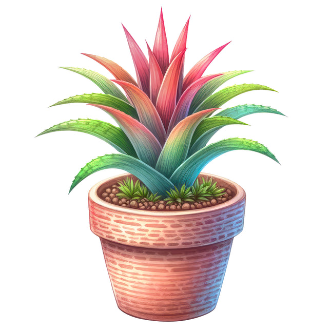 Plant 100% Cotton Fabric Panel Block AA619