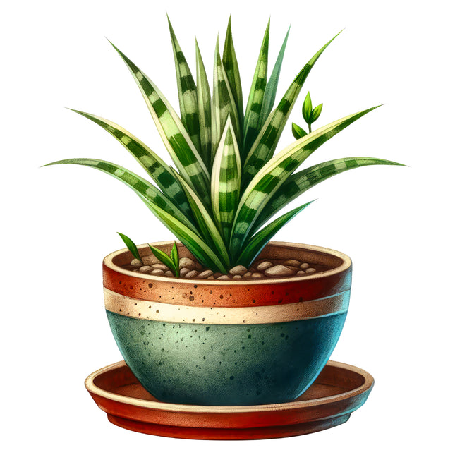 Dracaena Plant 100% Cotton Fabric Panel Block AA625