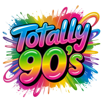 Totally 90's Retro 100% Cotton Fabric Panel Block AA779