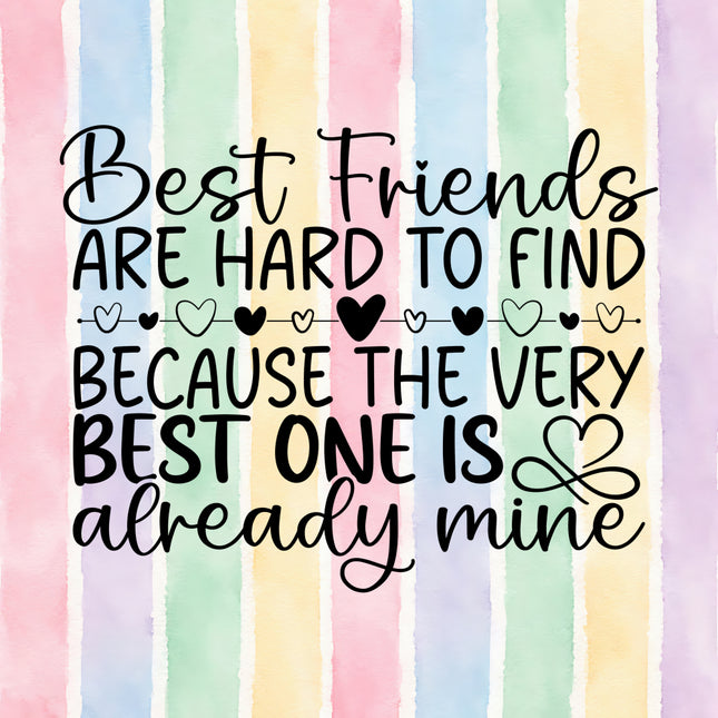 best friend quilt square