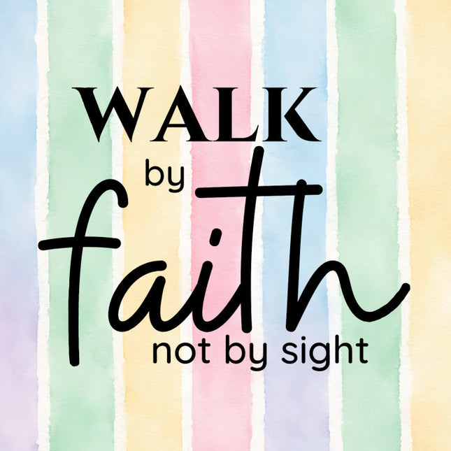 scripture cotton fabric block
