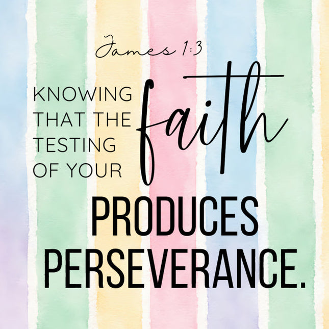 scripture cotton fabric block