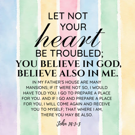 bible verse quilt panel