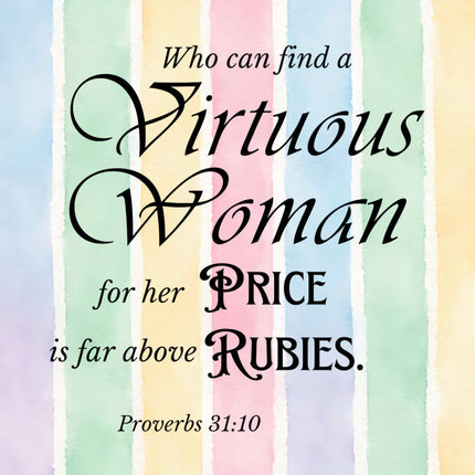bible verse fabric panel