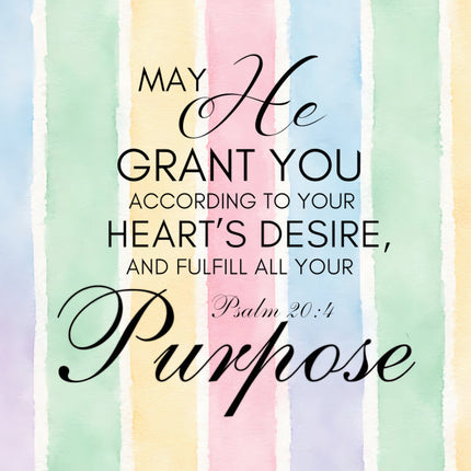 bible verse fabric panel