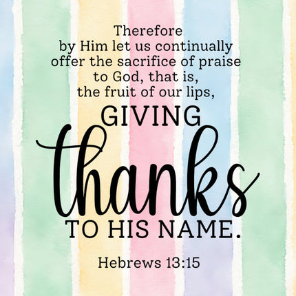 scripture fabric panel