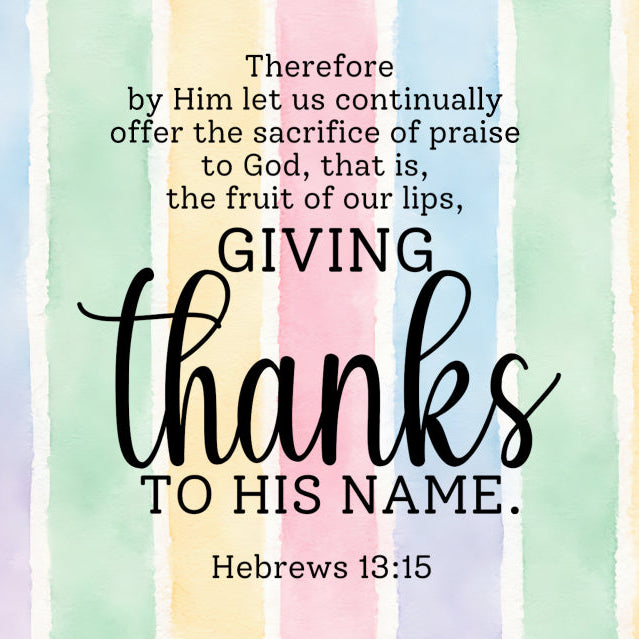 scripture fabric panel