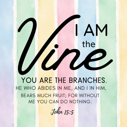 scripture fabric panel