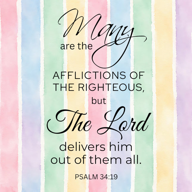 psalm fabric panel