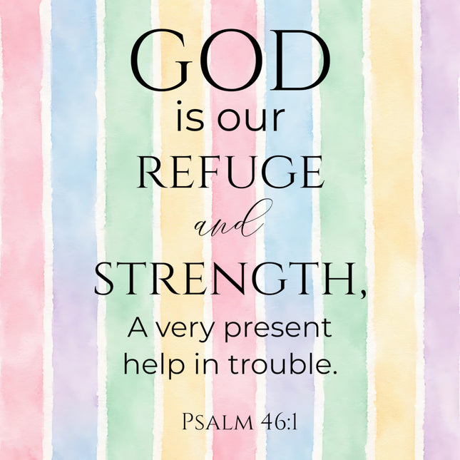 psalm fabric panel