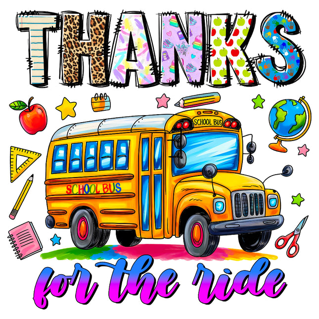 school bus fabric panel