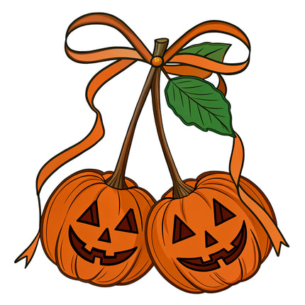 Halloween Pumpkins 100% Cotton Fabric Panel Block AA831