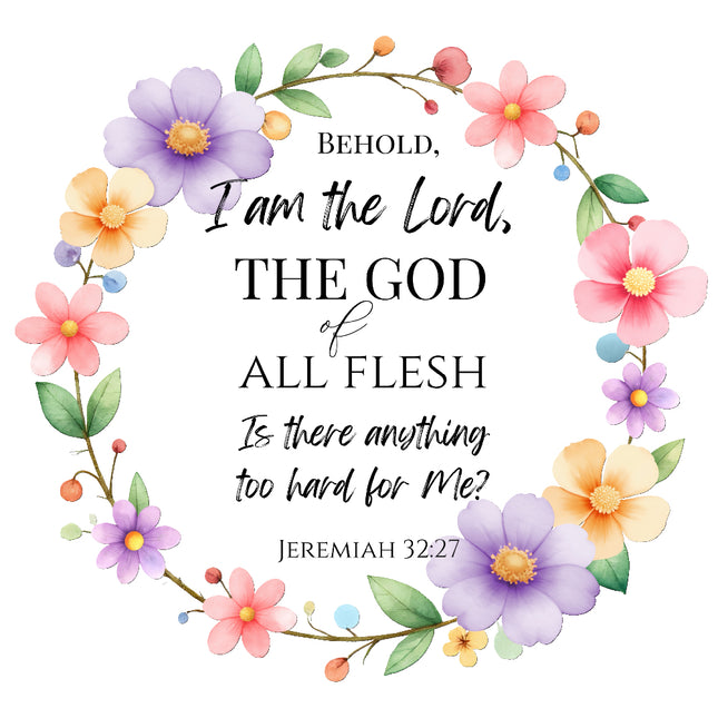bible verse cotton quilt square