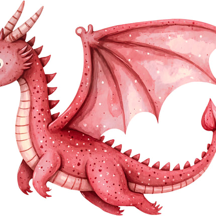 Baby Dragon 100% Cotton Fabric Panel Block AA935