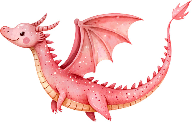 Baby Dragon 100% Cotton Fabric Panel Block AA940