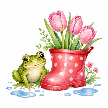 frog quilt block