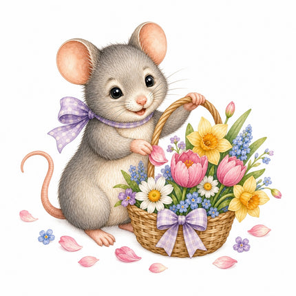 mouse fabric panel