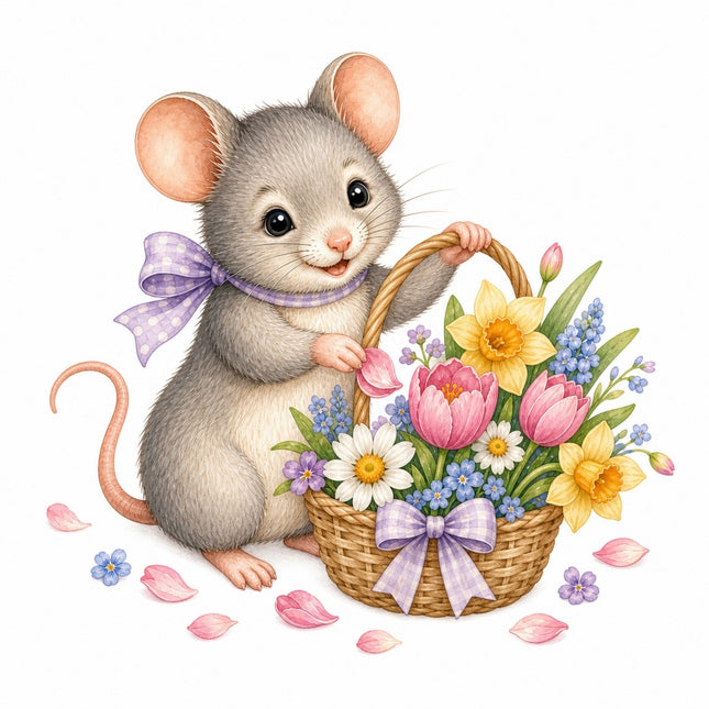 mouse fabric panel