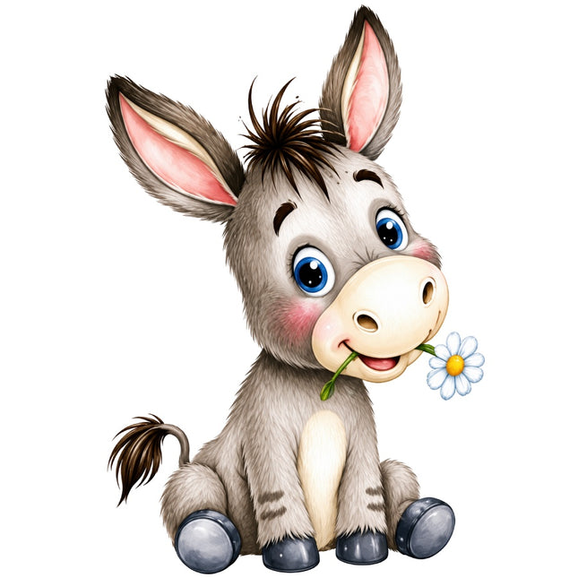 donkey quilt block