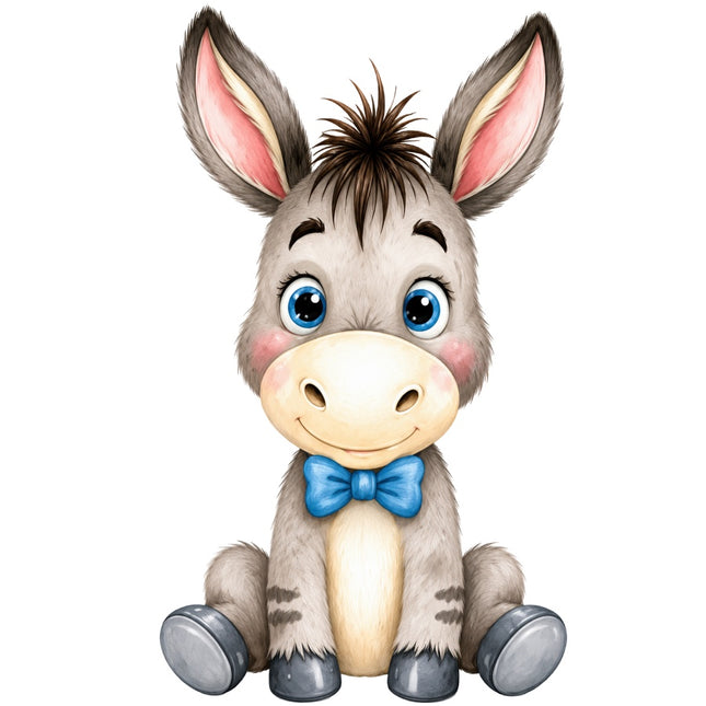 donkey quilt square