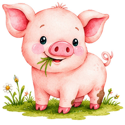 pig fabric panel