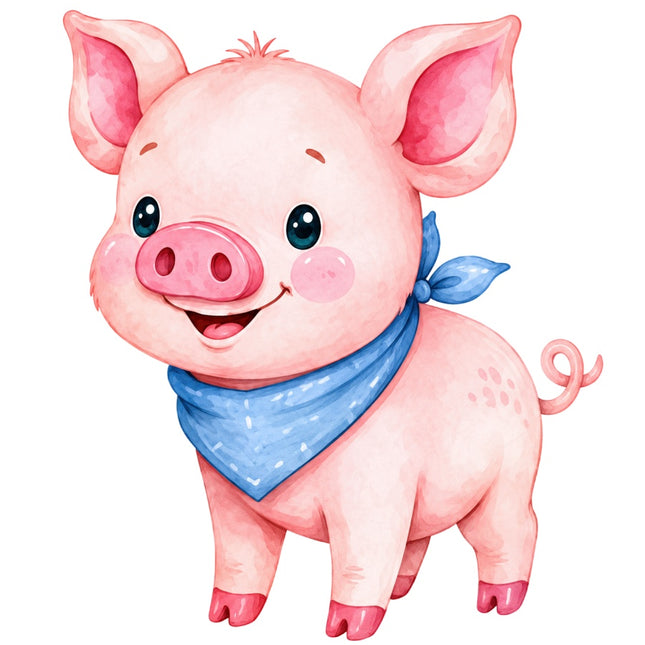 pig quilt block