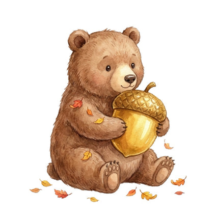 bear fabric panel