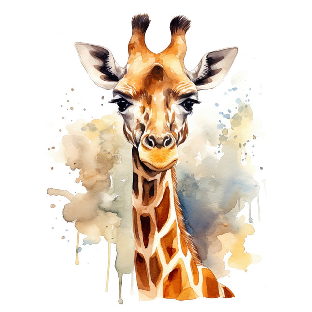 giraffe quilt square
