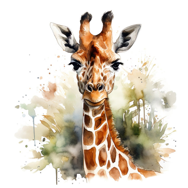 giraffe fabric panel