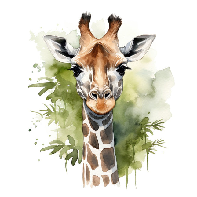 giraffe fabric panel