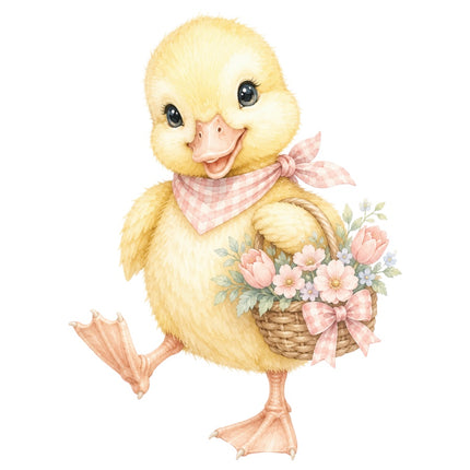 duckling quilt block