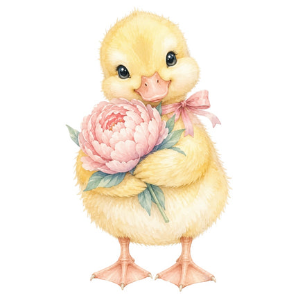 duckling quilt square