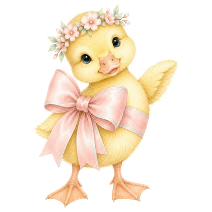 duckling fabric panel