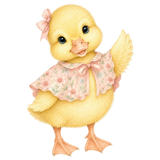 duckling fabric panel