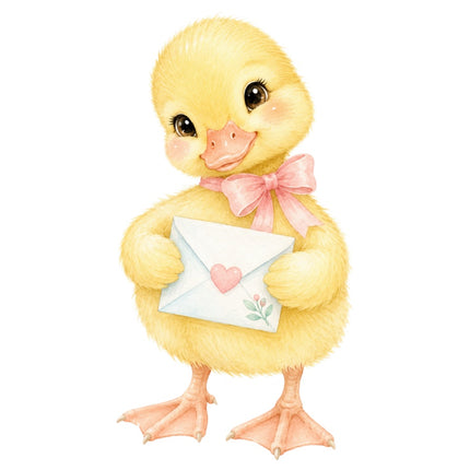 yellow duckling quilt block