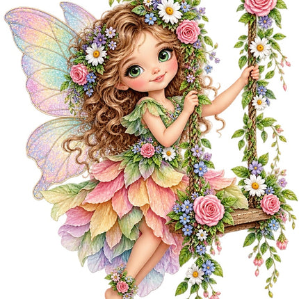 fairy quilt square